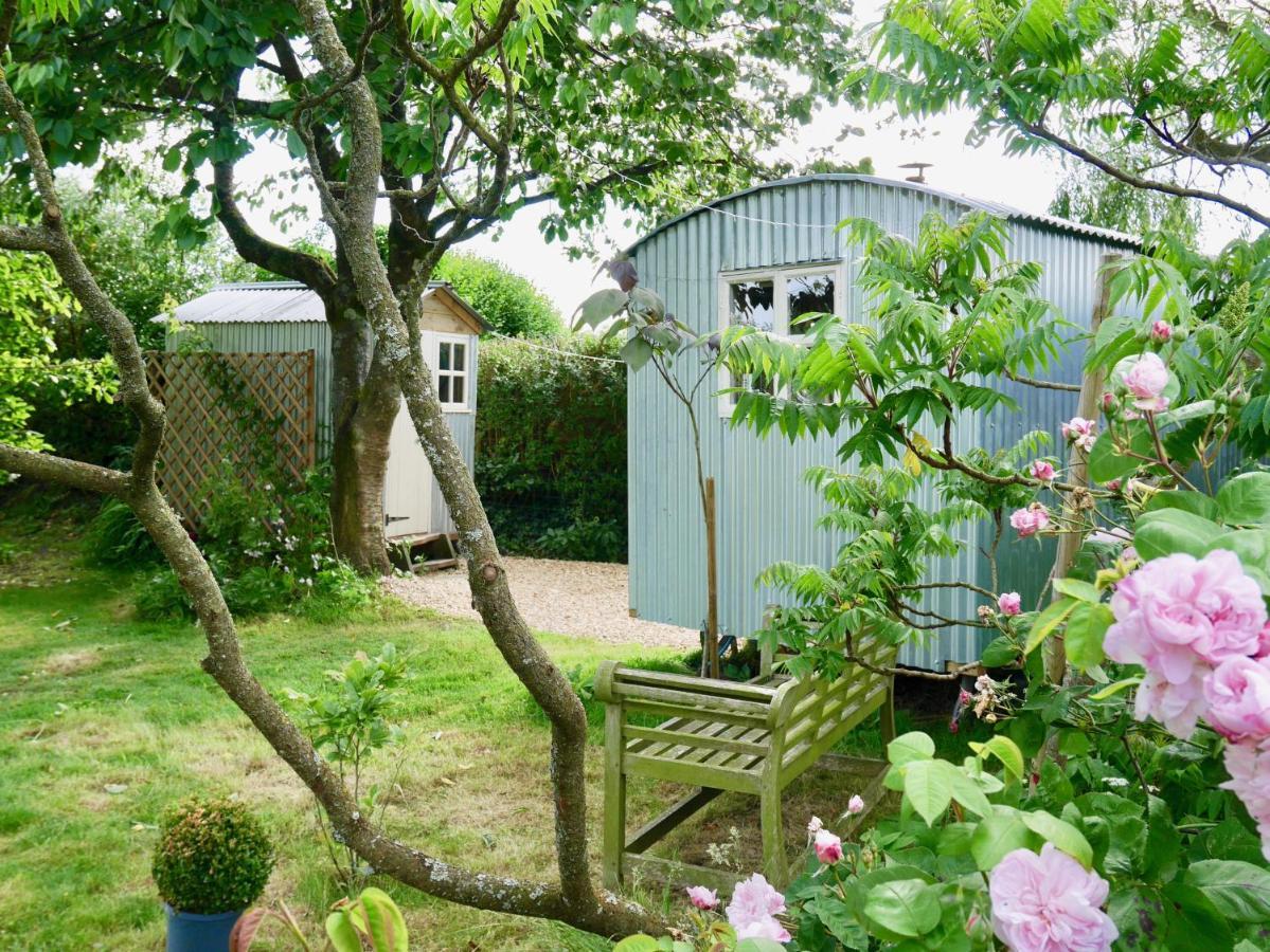 The Wayside Shepherd Hut Beaulieu Exterior foto