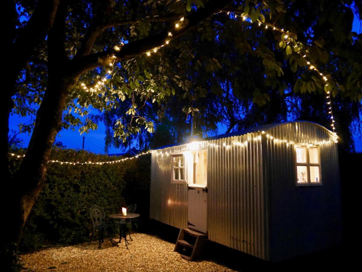 The Wayside Shepherd Hut Beaulieu Exterior foto